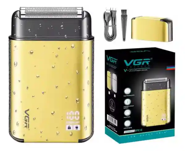 Rasuradora Eléctrica Vgr V-359 Titanio 8000rpm Ideal Viaje