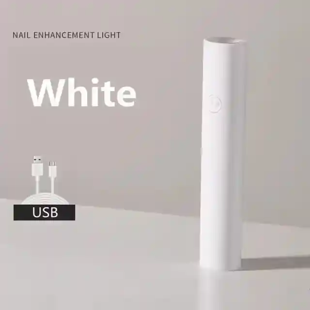 Secador De Uñas Portátil, Lámpara Uv Led Recargable, De Secado Rápido