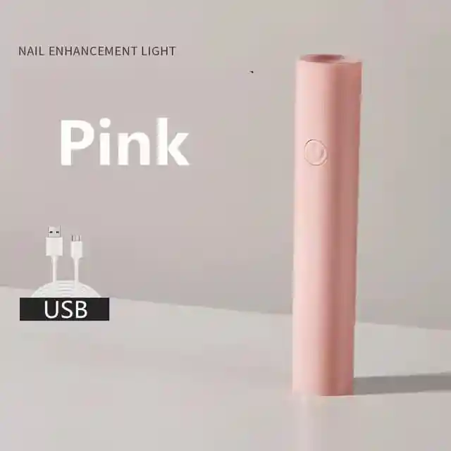 Secador De Uñas Portátil, Lámpara Uv Led Recargable, De Secado Rápido