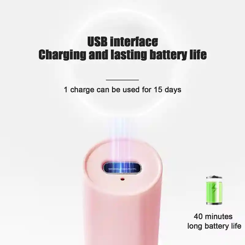 Secador De Uñas Portátil, Lámpara Uv Led Recargable, De Secado Rápido