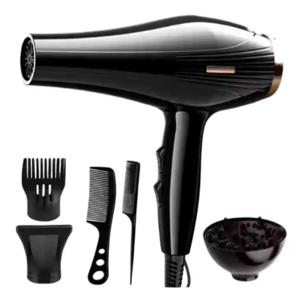 Secador De Cabello Profesional 6 En 1 6000w Lemman