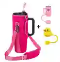 Bolso Funda Porta Termo Para Stanley + Protector Pitillo