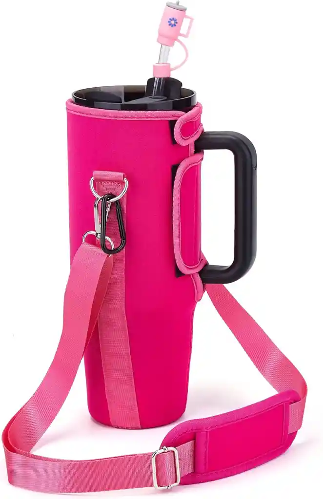 Bolso Funda Porta Termo Para Stanley + Protector Pitillo