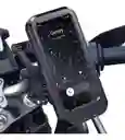 Soporte Holder Bolso Porta Celular Moto Para Espejo Scooter