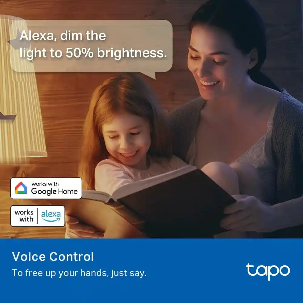 Lampara Smart Tp-link Tapo Ajustable Multicolor Rgb Wifi App