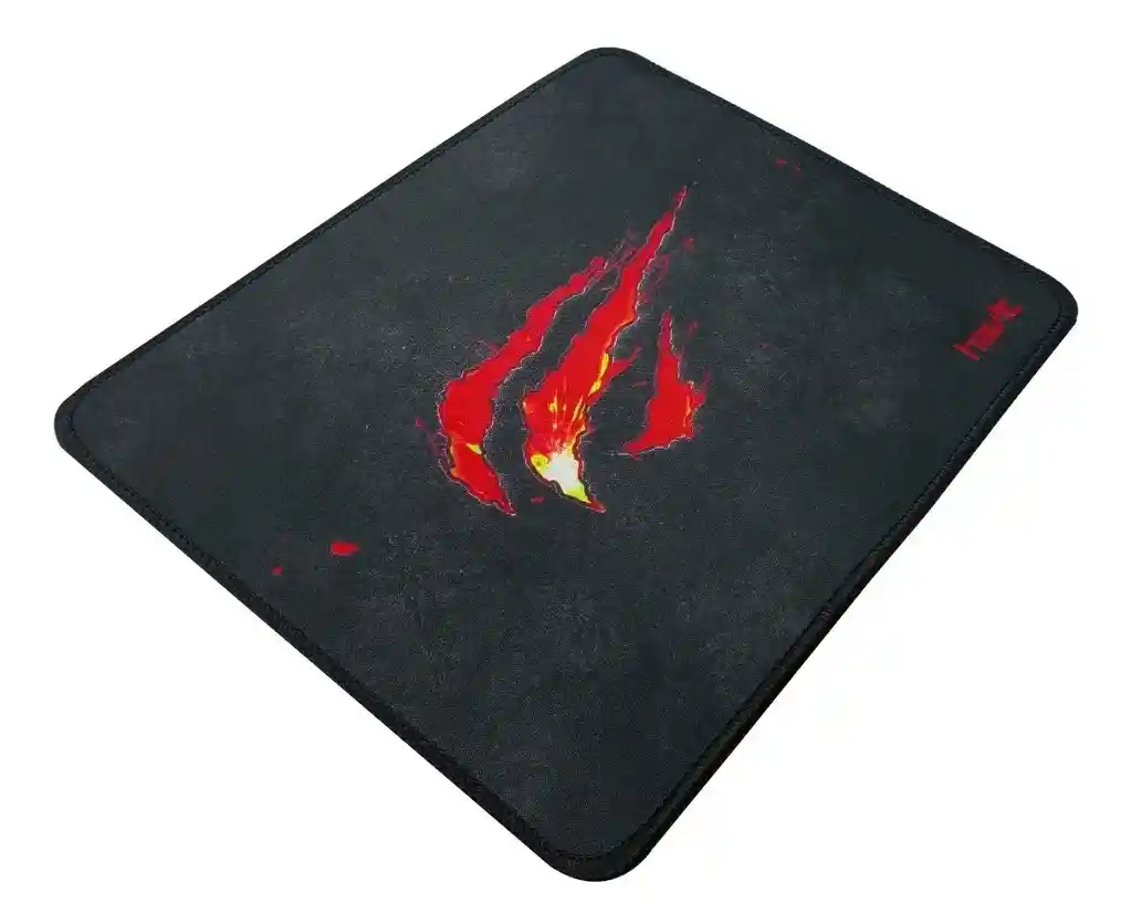Título De 150 Caracteres: Pad Mouse Gamer Havit Mp837 25x21cm Diseño Garra Negro, Antideslizante, Suave, Compacto, Ideal Para Espacios Reducidos Y Todo Tipo De Mouse