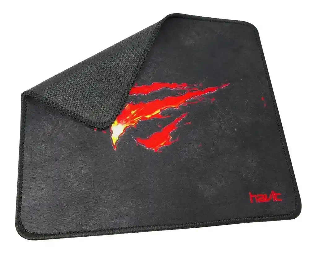 Título De 150 Caracteres: Pad Mouse Gamer Havit Mp837 25x21cm Diseño Garra Negro, Antideslizante, Suave, Compacto, Ideal Para Espacios Reducidos Y Todo Tipo De Mouse