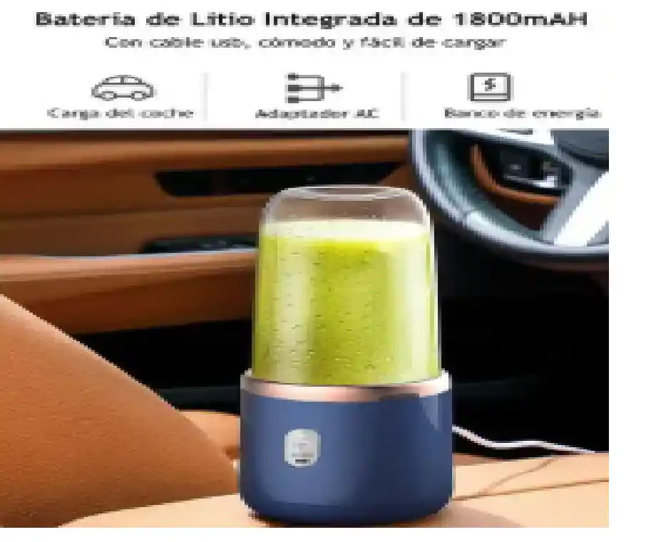 Mini Licuadora Portátil Recargable