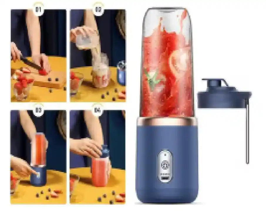 Mini Licuadora Portátil Recargable