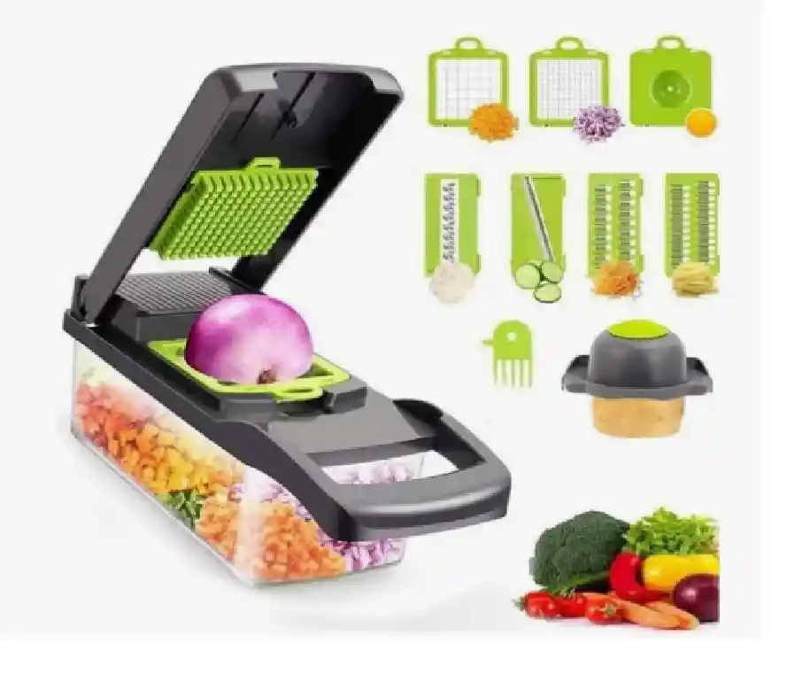 Picador De Verduras Multifuncional 14 En 1