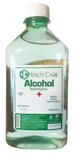 Alcohol Antiseptico 70°, Rapida Accion Desinfectante, Uso Externo - 375ml