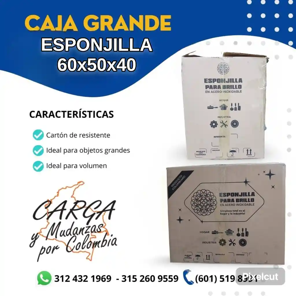 Caja Espojillas 60x40x50 - Embalaje