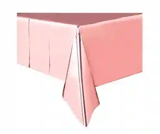 Mantel Fiesta Metalizado 183*137 Oro Rosa