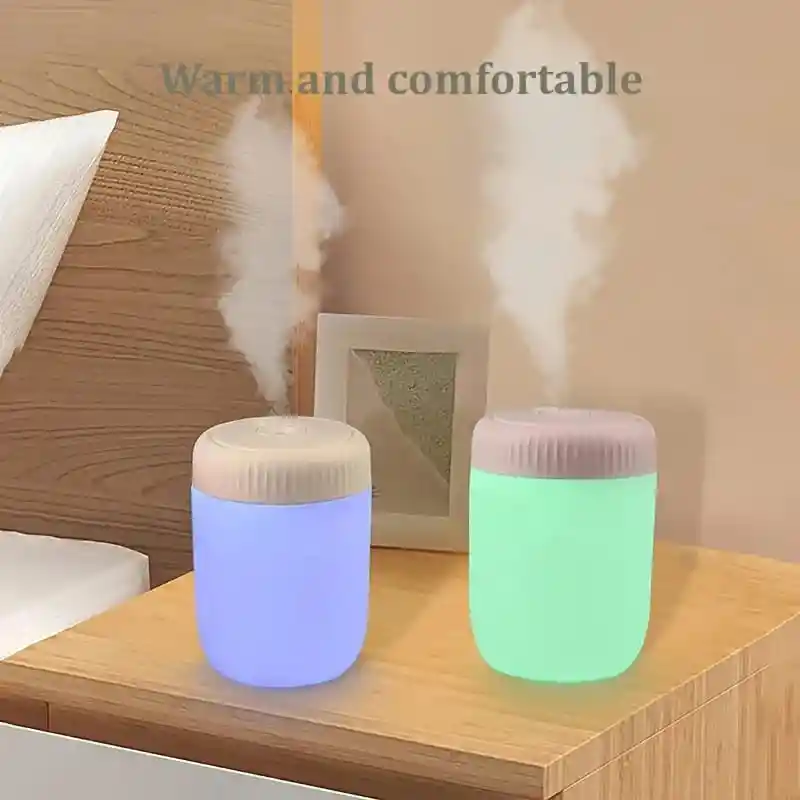 Humidificador Usb Con Difusor De Aceites Esenciales Aromaterapia, Portátil Para Hogar Y Oficina X37 + 1 Esencia Hidrosoluble