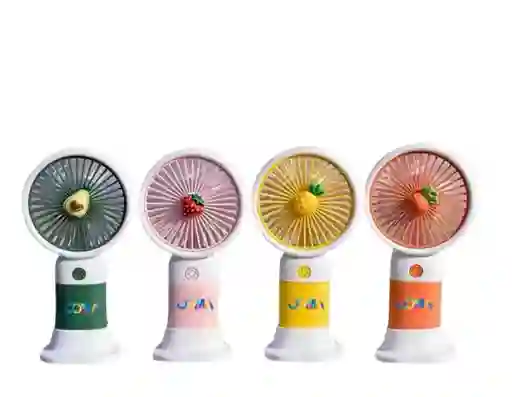 Ventilador Frutas Con Soporte Celular