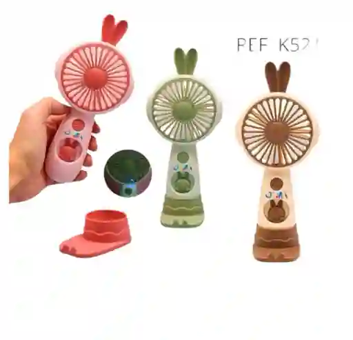 Ventilador De Mano Astronauta 6.5cm X 16.5cm