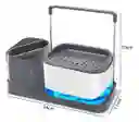 Dispensador De Jabón Para Cocina 3en1 Soporte Esponjas Paños
