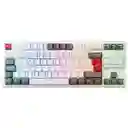 Teclado Gamer Mecánico Royal Kludge R87 Tkl Rgb 80% White (español)