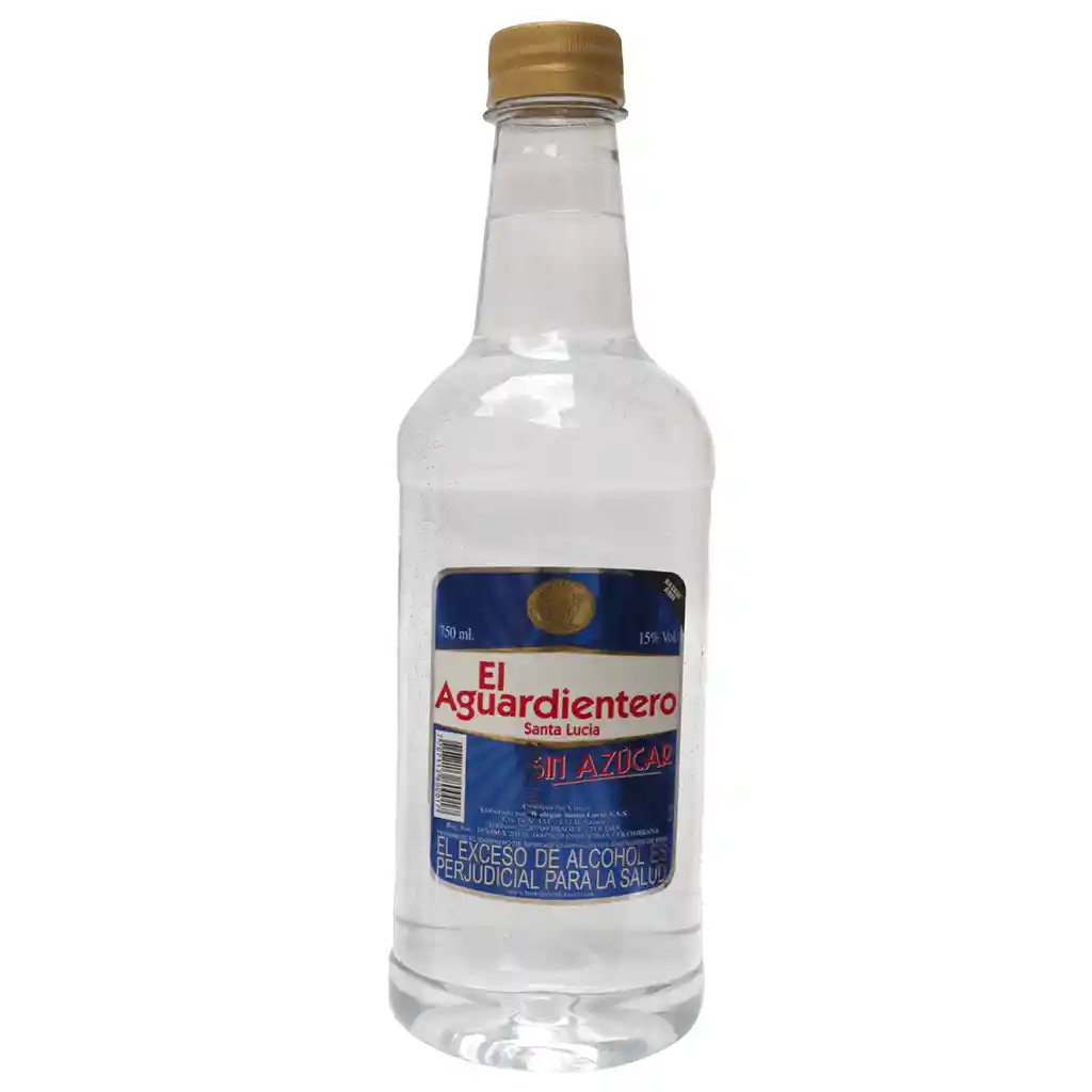 El Aguardientero Sin Azucar - Botella