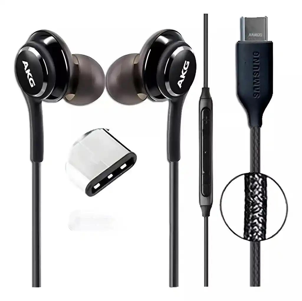 Audífonos Manos Libres Tipo C Para Samsung Galaxy Akg