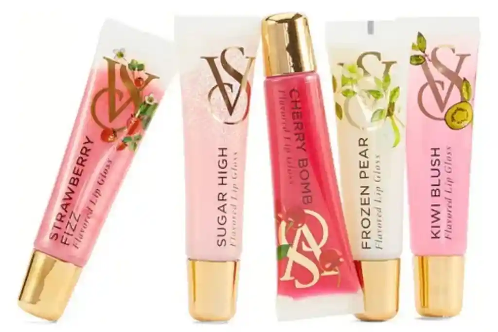 Victoria Secret Brillo Labial Con Escarchas Colorido Estlos Variados
