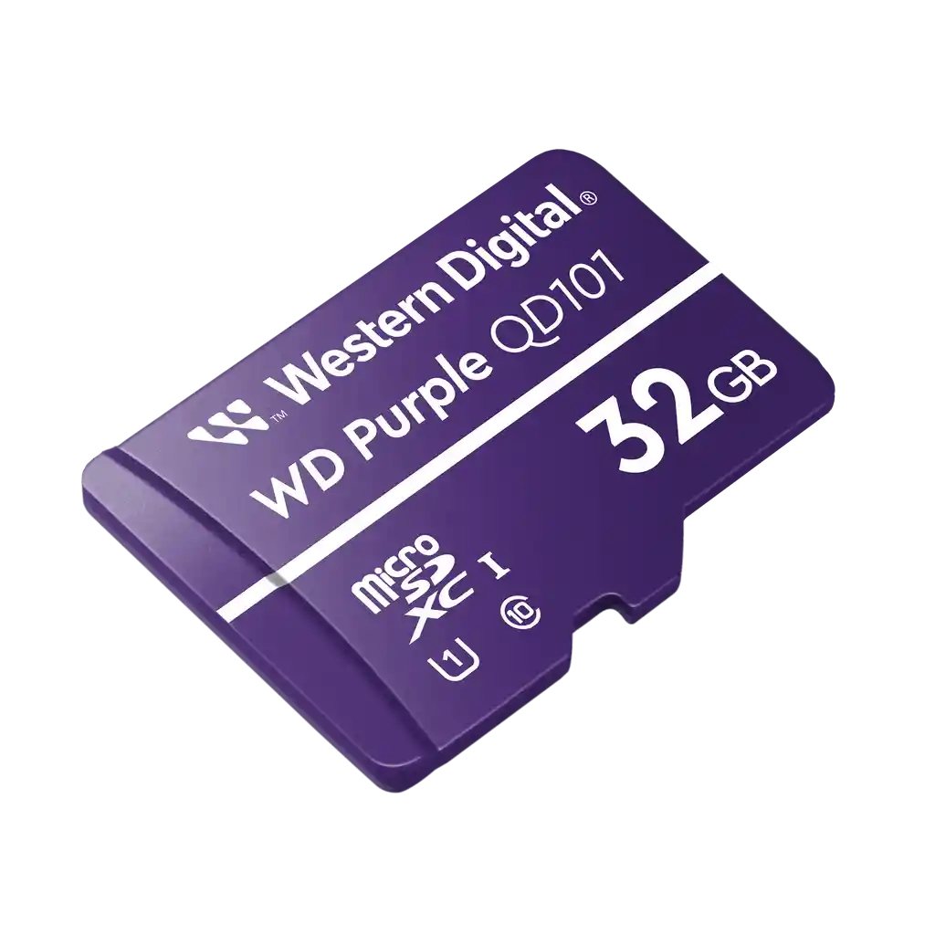 Memoria Wd Purple Sc Ultra Endurance Microsd Card - 32gb, Microsdhc