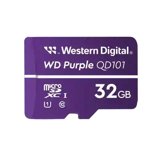 Memoria Wd Purple Sc Ultra Endurance Microsd Card - 32gb, Microsdhc