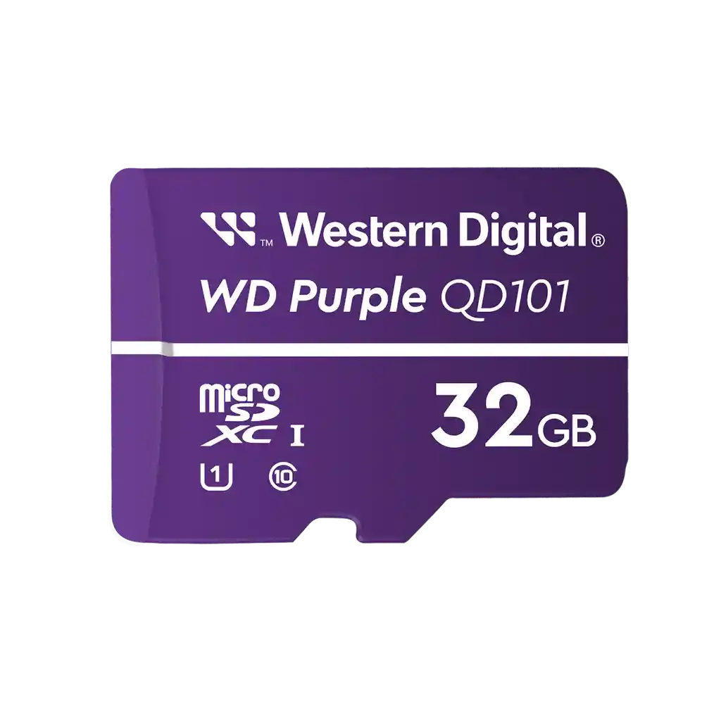 Memoria Wd Purple Sc Ultra Endurance Microsd Card - 32gb, Microsdhc
