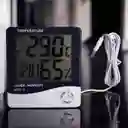 Reloj Temperatura Termohigrometro Con Sonda