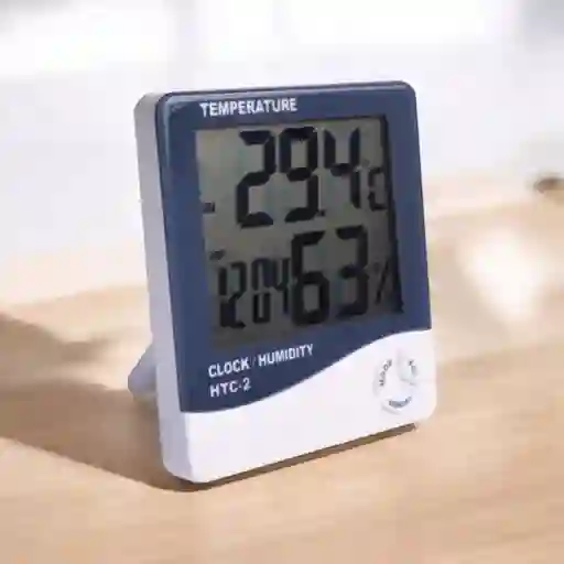 Reloj Temperatura Termohigrometro Con Sonda