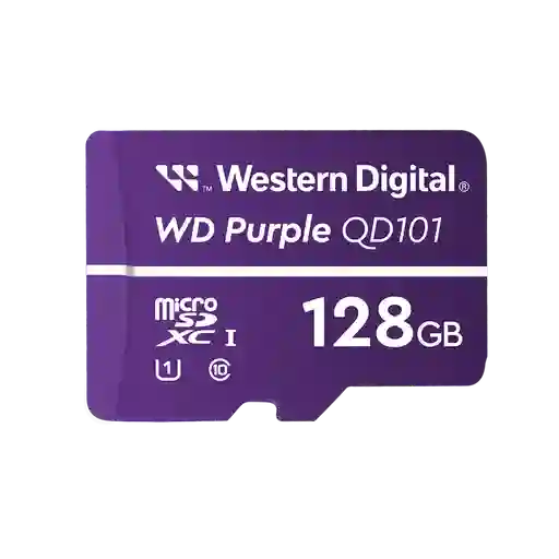 Memoria Wd Purple Sc Ultra Endurance Microsd Card - 128gb