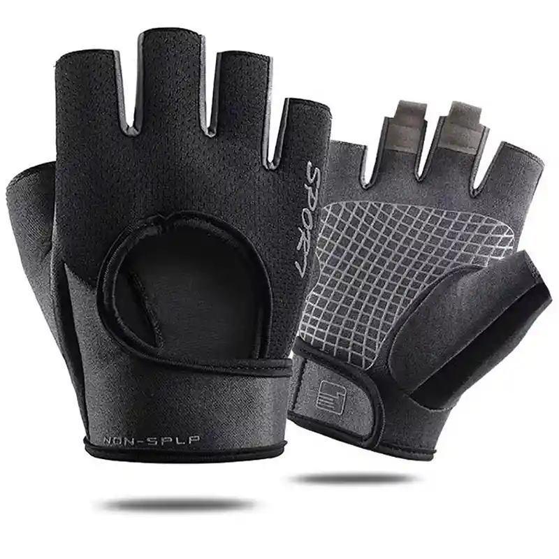 Guantes Protectores Sk 07-02 Fitness Gym Talla S Negro