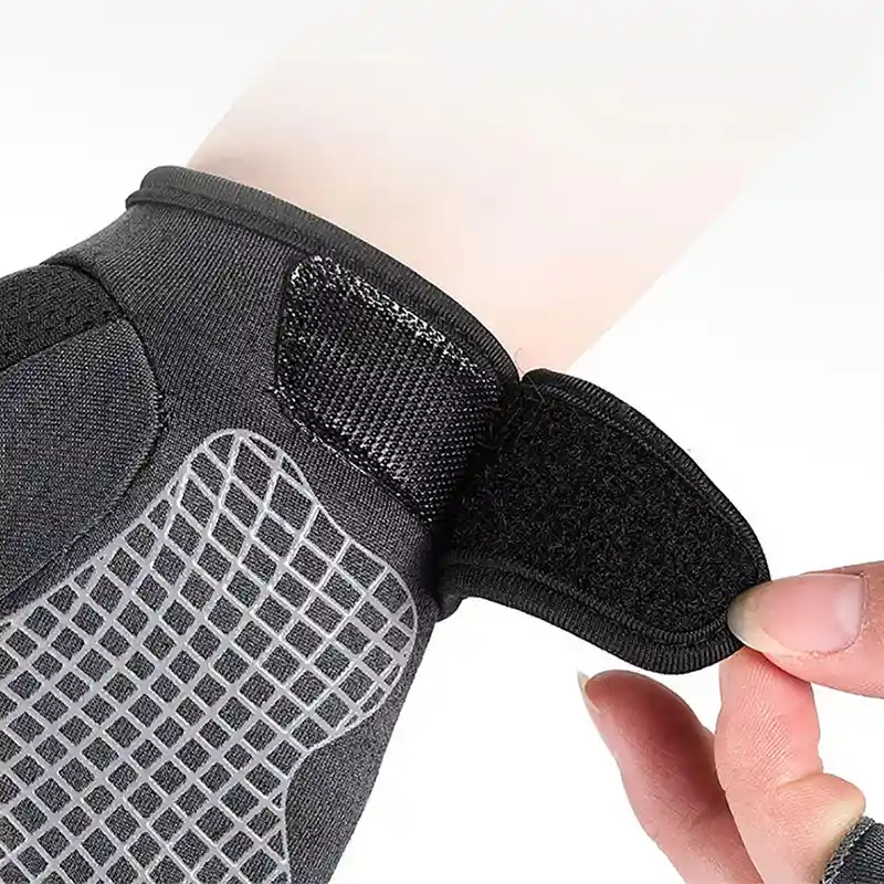 Guantes Protectores Sk 07-02 Fitness Gym Talla S Negro