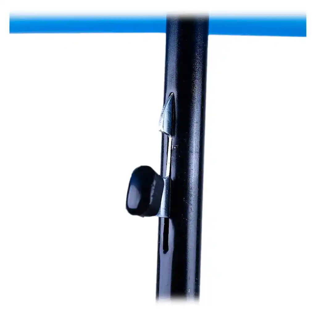Sombrilla Paraguas Transparente Colores Tipo Hongo 1mt Azul