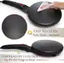 Plancha Maquina Crepas Crepes Portátil Antiadherente Interruptor