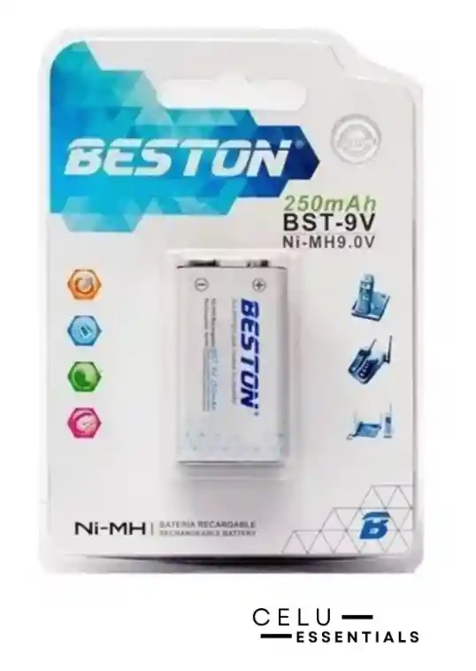 Pila Recargable Beston 9v 250mah