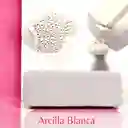 Arcilla Blanca Para Moldear Secado Al Aire 500gr Color Blanco