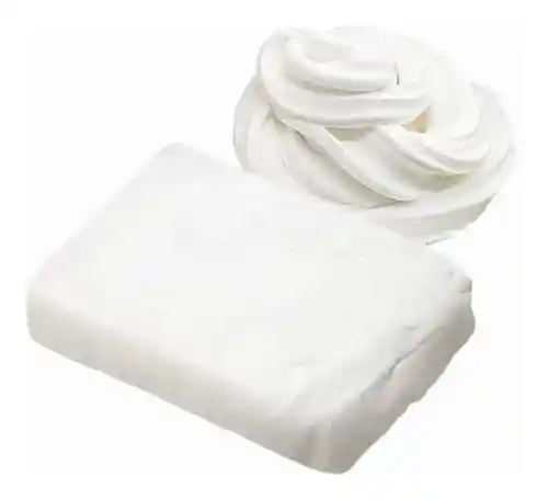 Arcilla Blanca Para Moldear Secado Al Aire 500gr Color Blanco