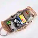 Pañalera Gris Multifuncional De Viaje Bolso-morral, Desplegable Como Cuna, De Gran Capacidad, Múltiples Compartimientos, Hecha En Material De Calidad Impermeable
