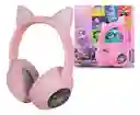 Audífonos Diadema Intensamente Con Bluetooth Led Para Niñas