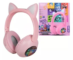 Audífonos Diadema Intensamente Con Bluetooth Led Para Niñas