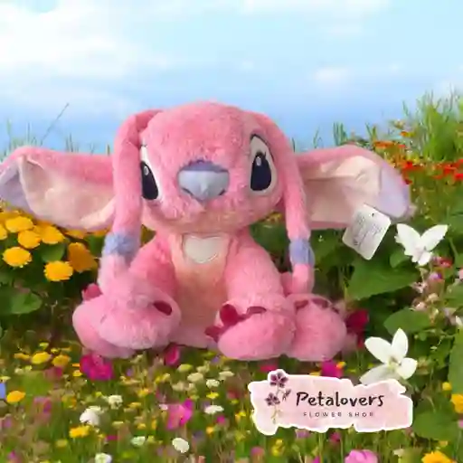 Peluche Stitch Rosada Feliz Dia De La Madre
