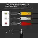Cable De Audio Video 3 Metros 3x1