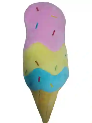Juguete Cono De Helado En Peluche Para Perro