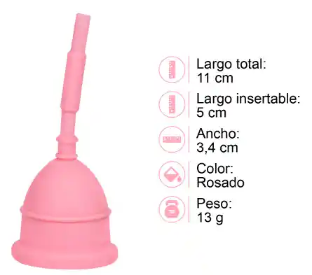 Copa Menstrual Con Válvula, Jabón Intimo Y Limpiador De Copa