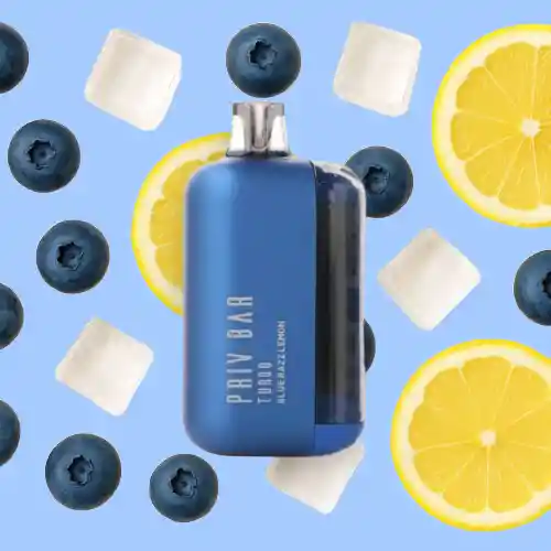 Vape 15.000 Puffs Priv Bar Lue Razz Lemon