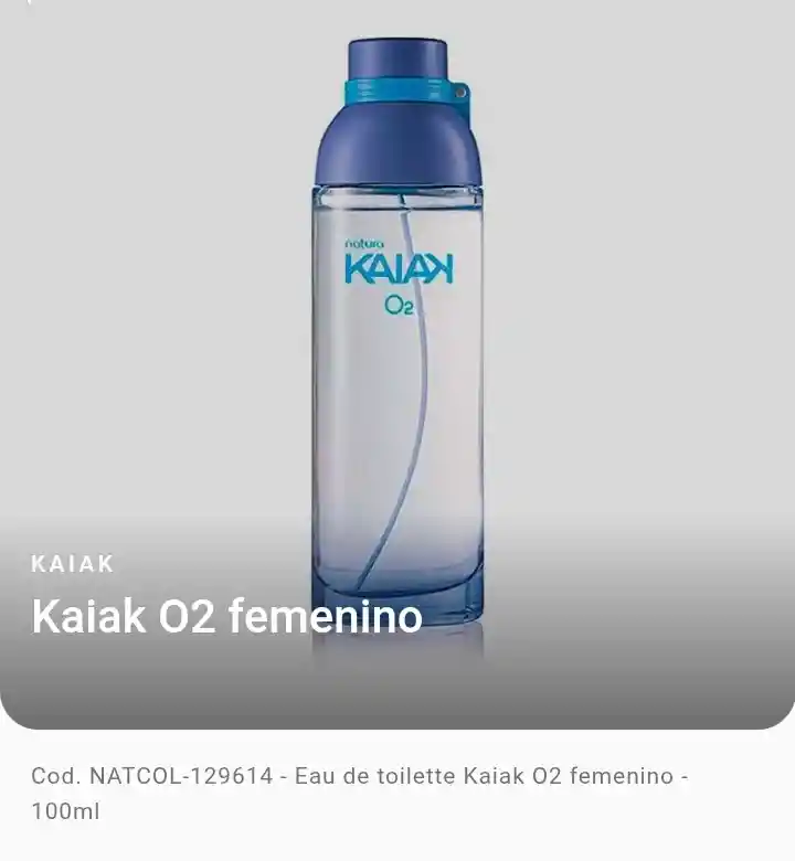 Natura - Kaiak O2 Femenino