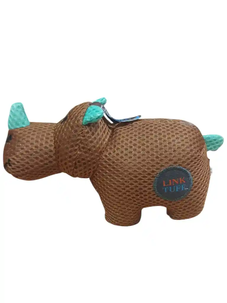 Juguete De Rino Cafe Para Perro