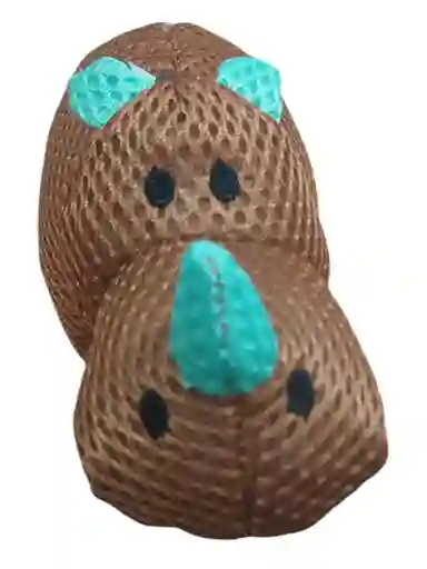 Juguete De Rino Cafe Para Perro