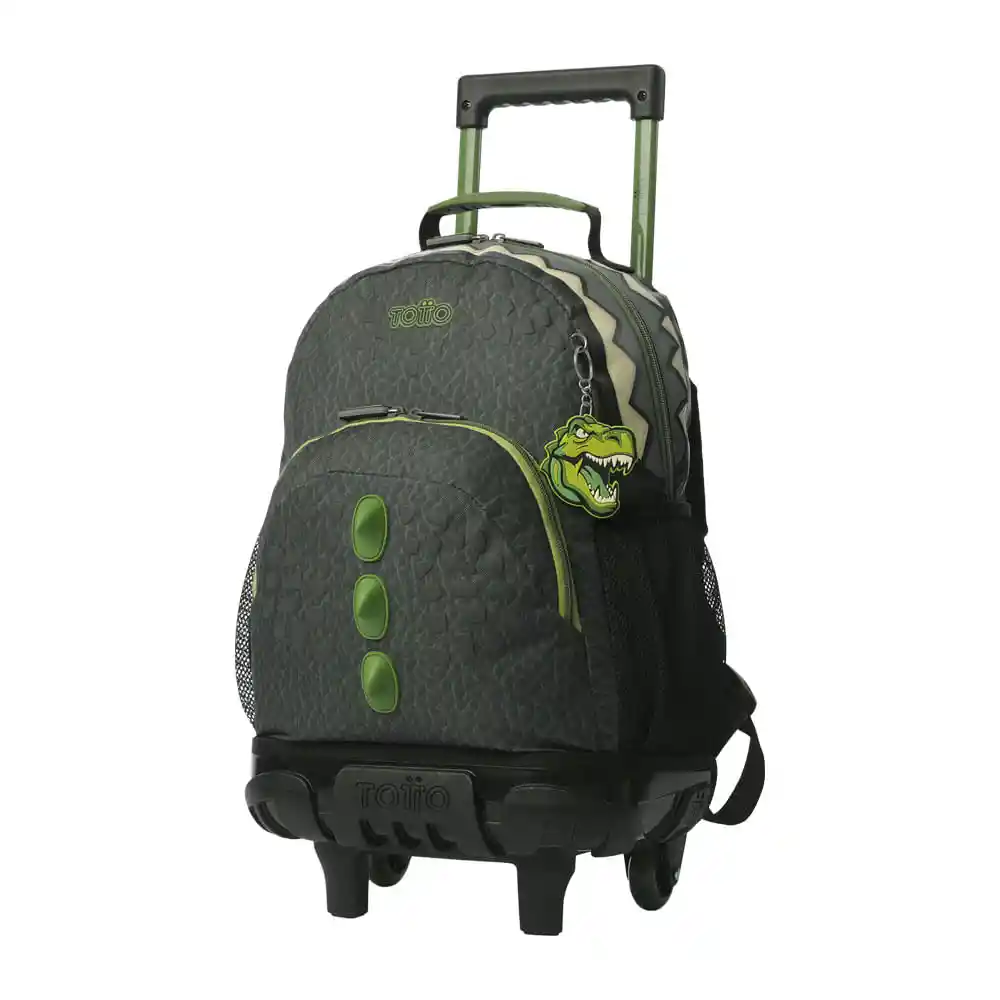 Morral Totto Kids Rue Dinoland M Gris